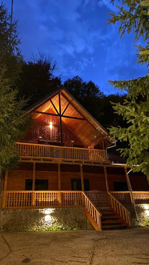 V13 Wild Cabin - Traditional Mountain Cabin With Cosy Modern Rooms Gura Teghii Exterior photo